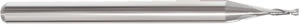 Miniature End Mills<br>Ballnose End<br>4 Flute - Long Length