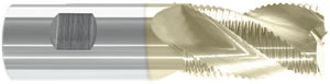 High Performance<br>Roughers<br>Progressive Unequal<br>Index Geometry<br>Coarse Pitch